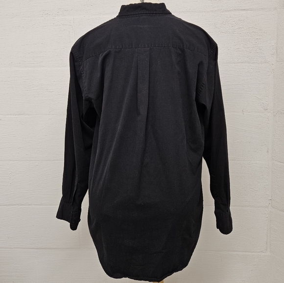 2006 Salt Lake City Winterfest Embroidered Button Down Shirt in Black Sz Med - Picture 3 of 10